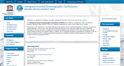 Desktop Screenshot of ioc-unesco.org