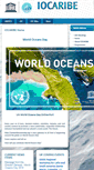 Mobile Screenshot of iocaribe.ioc-unesco.org